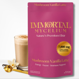 Mushroom Vanilla Latte